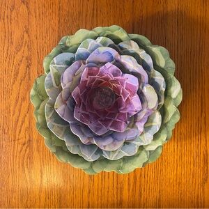 Nicole Miller Melamine Succulent Nesting Bowls, Dinner Plates 3, Salad Plates‎ 4